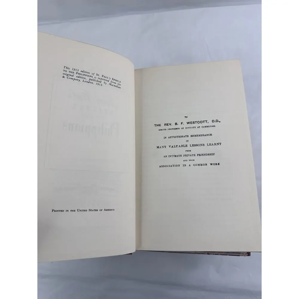 First Epstile Of John Saint Paul’s Philippians Commentary On The Gospel Of John